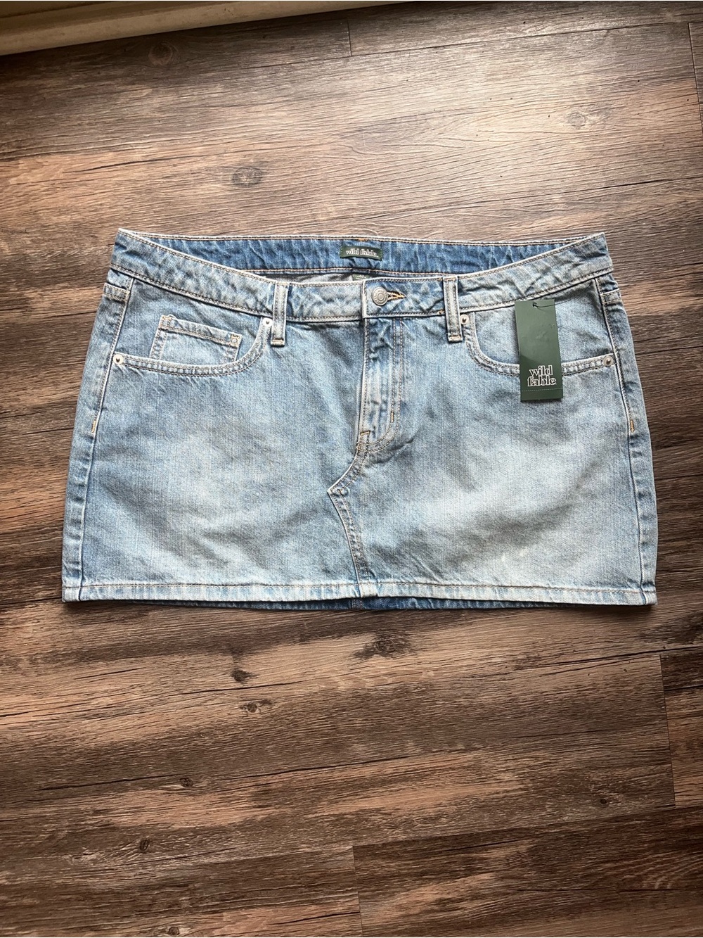 Wild Fable Light Denim Skirt